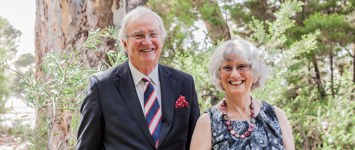 Annette Finn and Donald Stewart